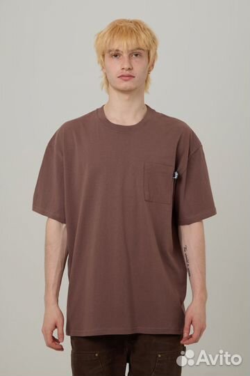 Футболка Stussy Short Sleeve Basic Pocket Tee