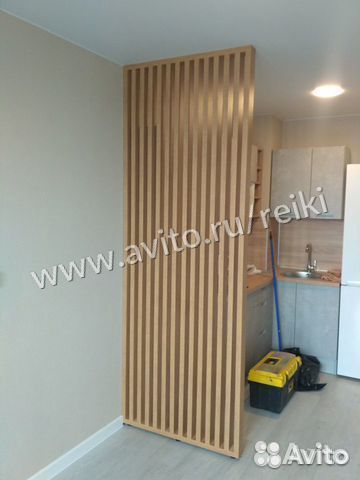 Перегородка реечная для зонирования N11