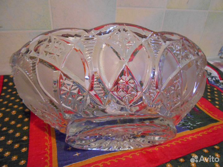 Продам хрустальную ладью, времен СССР