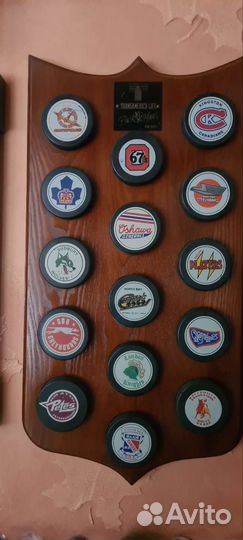 Шайбы хоккейные, раритет