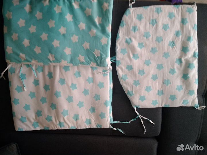 Бортики в детскую кроватку