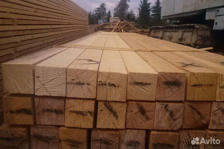 Брус 1 сорт 100*100*6000 Производитель с НДС