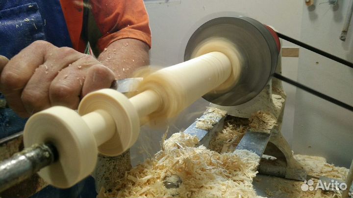 Токарные работы по дереву