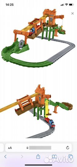 Железная дорога Thomas Переправа (без коробки)