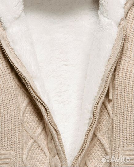 Толстовка для девочки вязаная