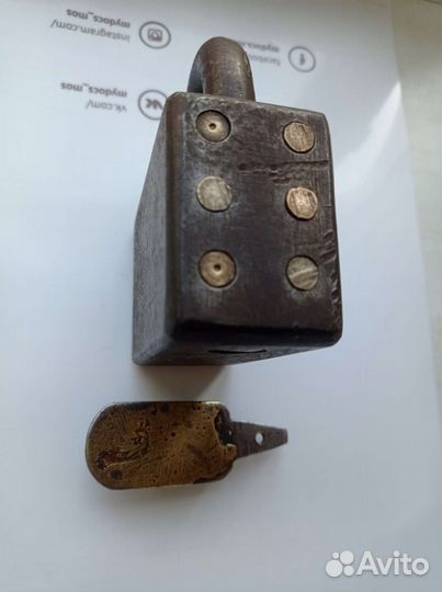 Замок кодовый старый