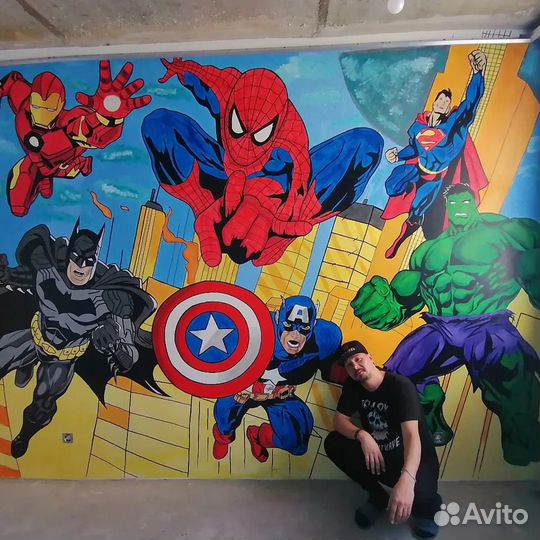 Роспись стен