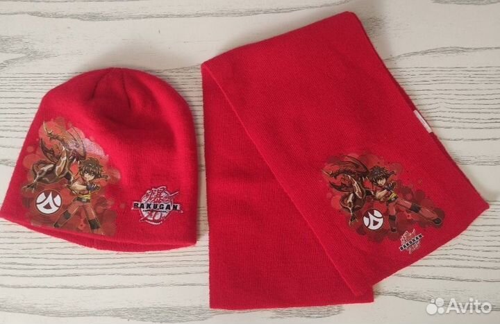 Комплект шапка+шарф