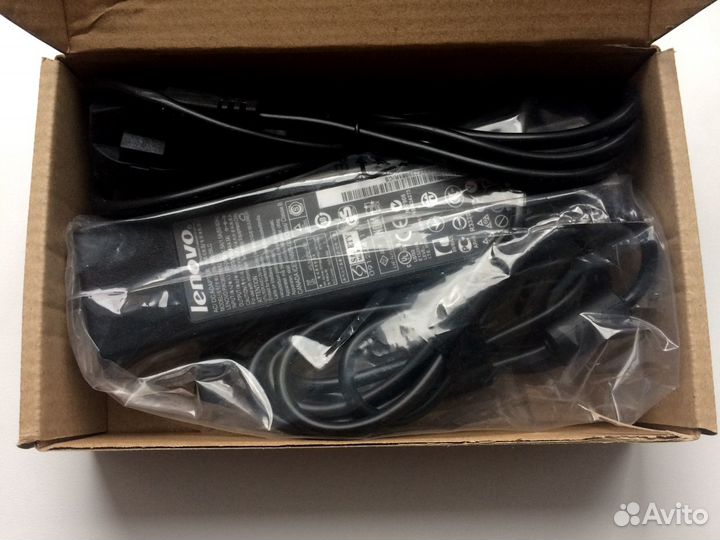 Блок питания Lenova 90W, 20V, 4.5A, 5.5*2.5, Hoвый