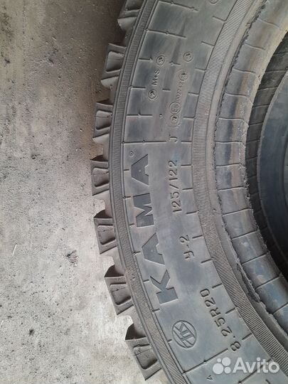 Шины 8.25 r20 бу
