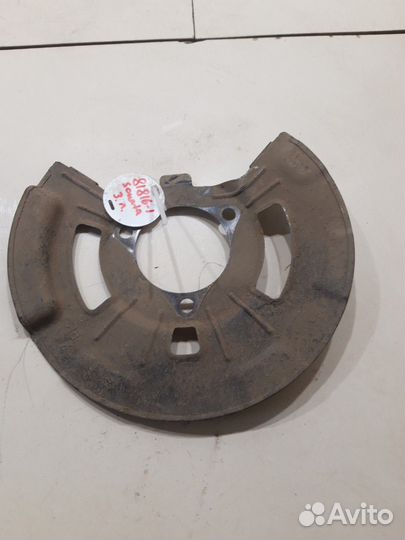 Кожух тормозного диска(задний левый)