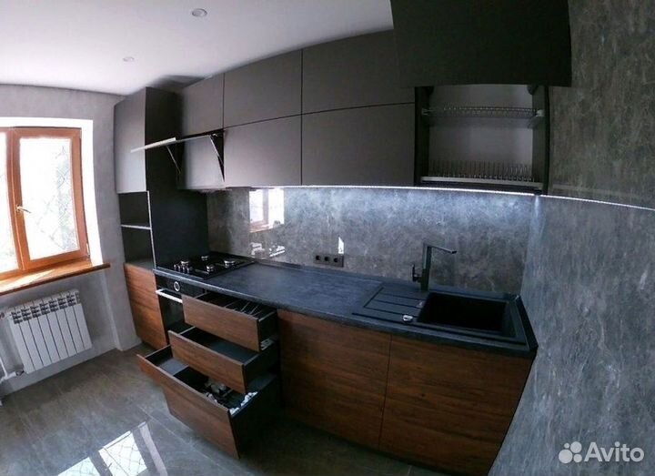 Кухонный гарнитур на заказ под ключ