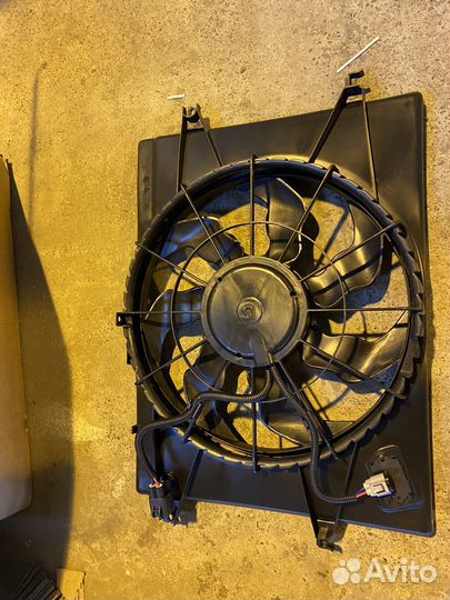 Вентилятор охлаждения kia sportage 2
