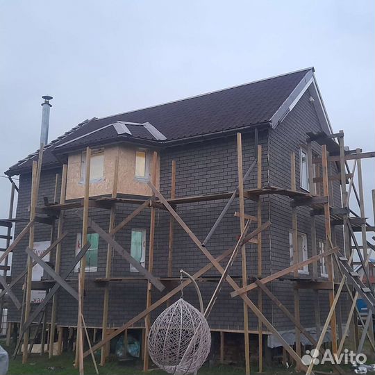 Монтаж фасадов,кровель