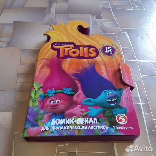 Тролли ластики из пятерочки