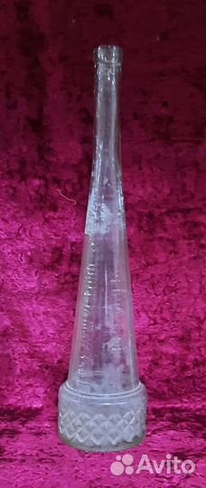 Старинная Бутылка Т-во Н.Л.Шустова в Москве Ф.К 19