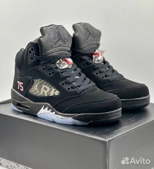 Черные Nike Jordan 5