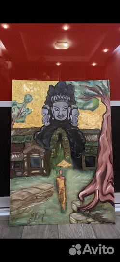 Картина маслом на холсте