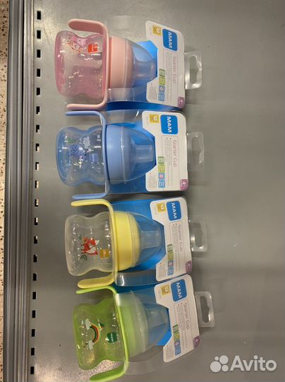 Бутылочки мам непроливайка поильник