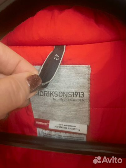 Женская парка didriksons зима