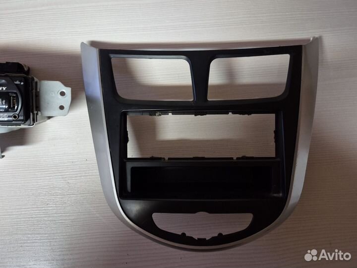 Магнитола sony на hyundai solaris