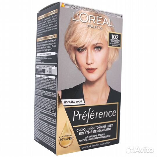 L'oreal Краска для волос Preference Feria 102 Свер