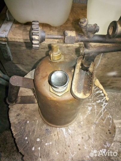 Лампа паяльная СССР из латуни