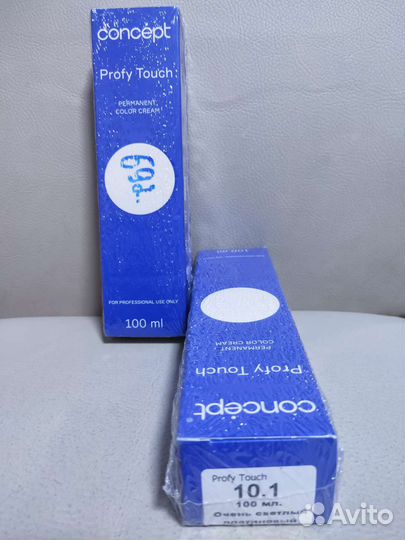 Стойкая профессиональная краска Concept