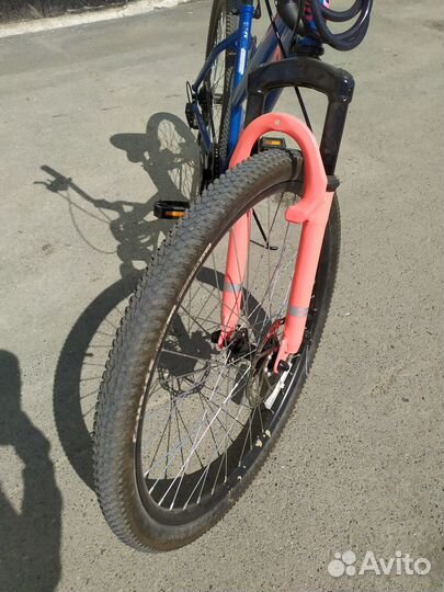 Велосипед горный 6 скоростей rush hour lady