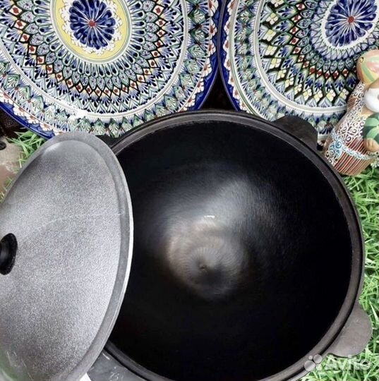 Казан чугунный 12 литров