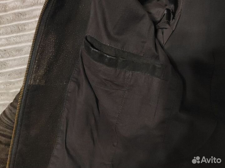 Мужская куртка из натуральной замши