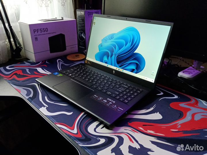 Новый игровой ноутбук Aser nitro v15