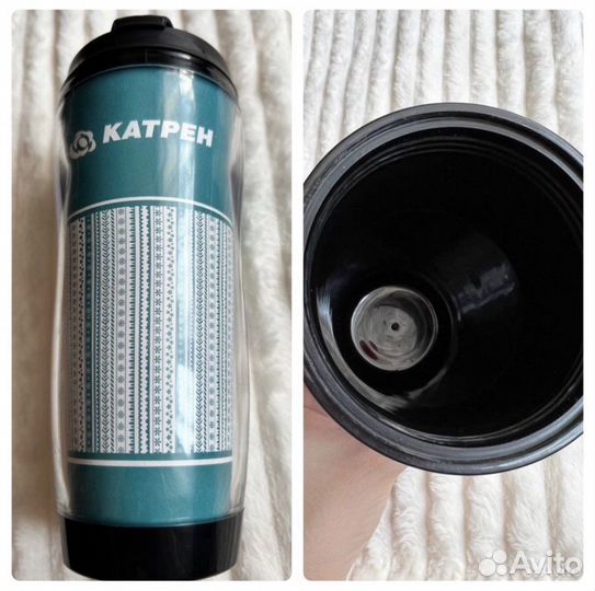 Термокружка 500 мл шейкер для коктейлей 400 мл