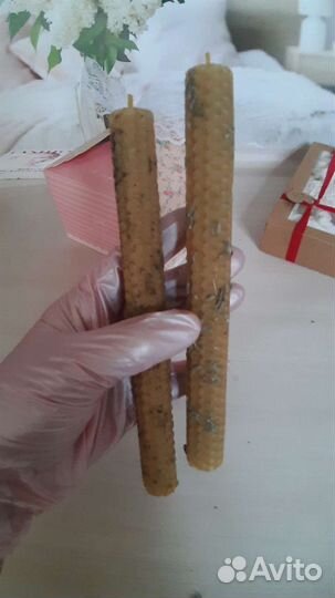 Свечи с травами