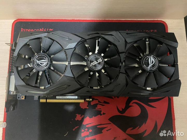 Видеокарта asus strix gtx 1070 8 gb