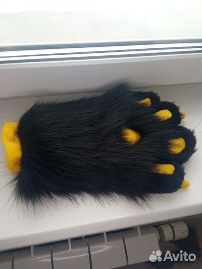 Фурсют собаки и раптора (маска, фурчатки, хвост)