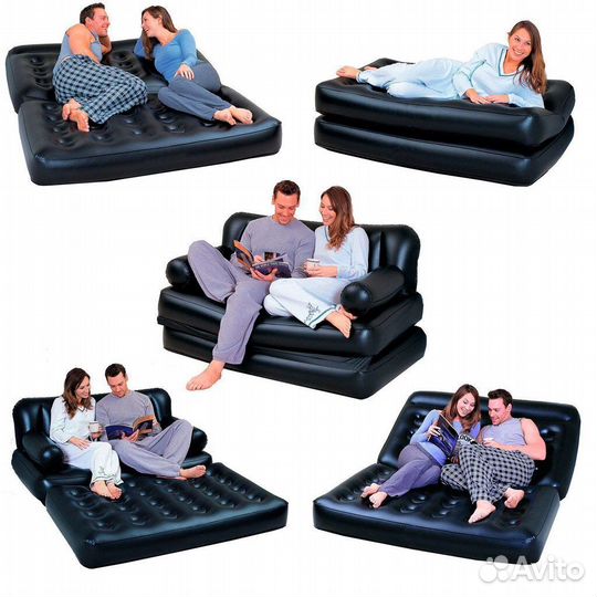 Новый надувной диван-трансформер
