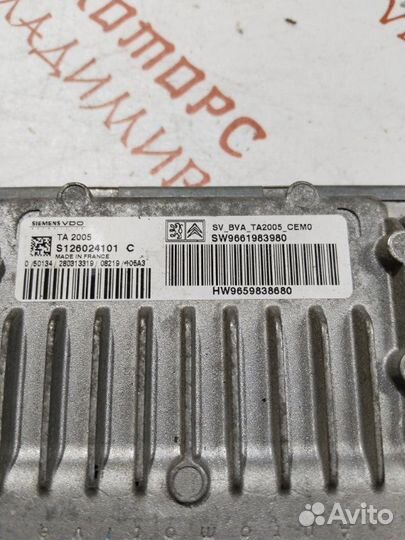 Блок управления АКПП Peugeot 308 хэтчбек EP6 5FT