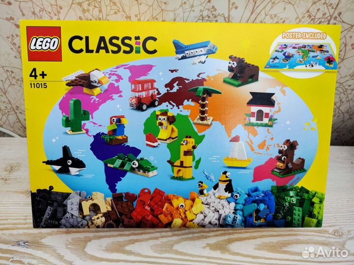Лего classic 11015 вокруг света