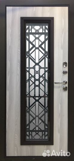 Дверь с терморазрывом и ковкой
