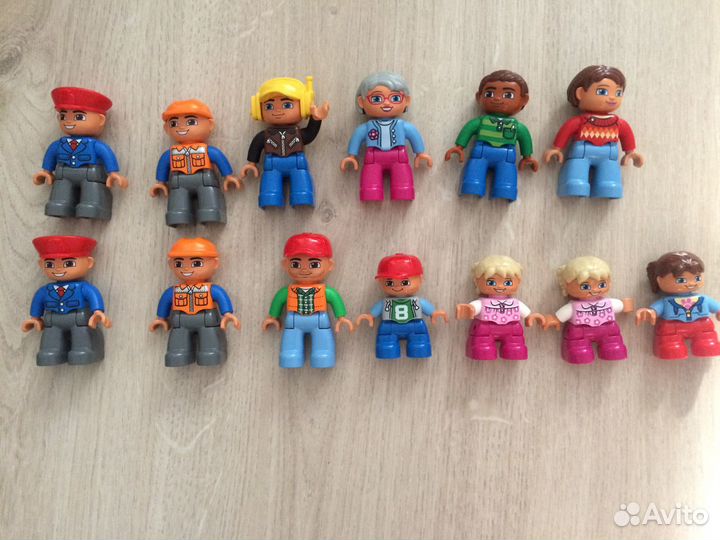 Лего Дупло 7 наборов, железная дорога