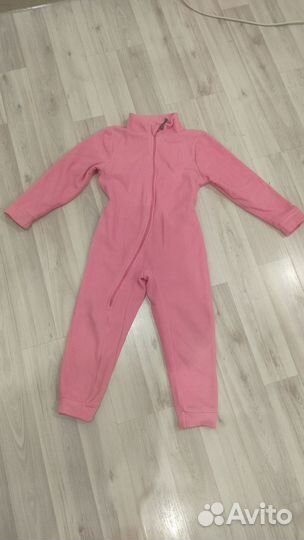 Флисовая поддева 110 для девочки