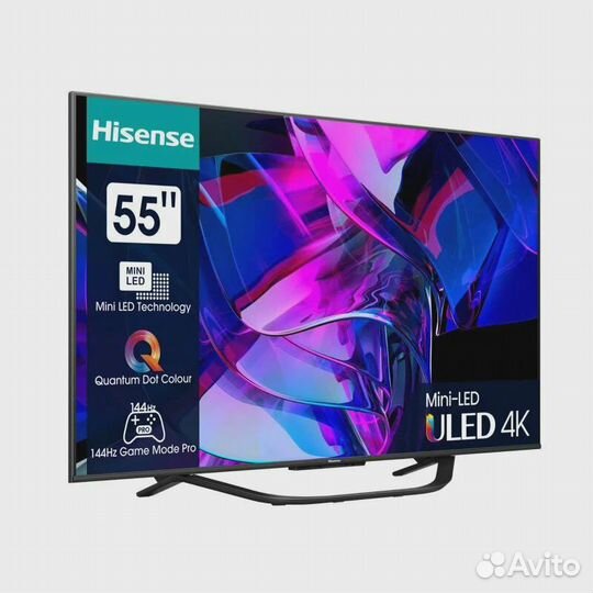 Qled-телевизор Hisense 55U7KQ 55