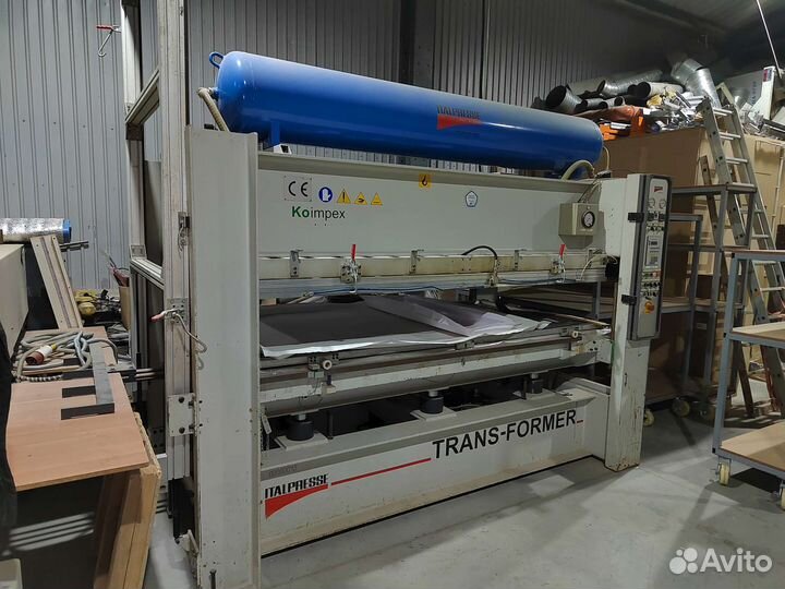 Мембранно вакуумный пресс italpresse transformer