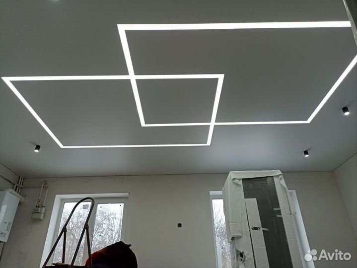 Натяжные потолки