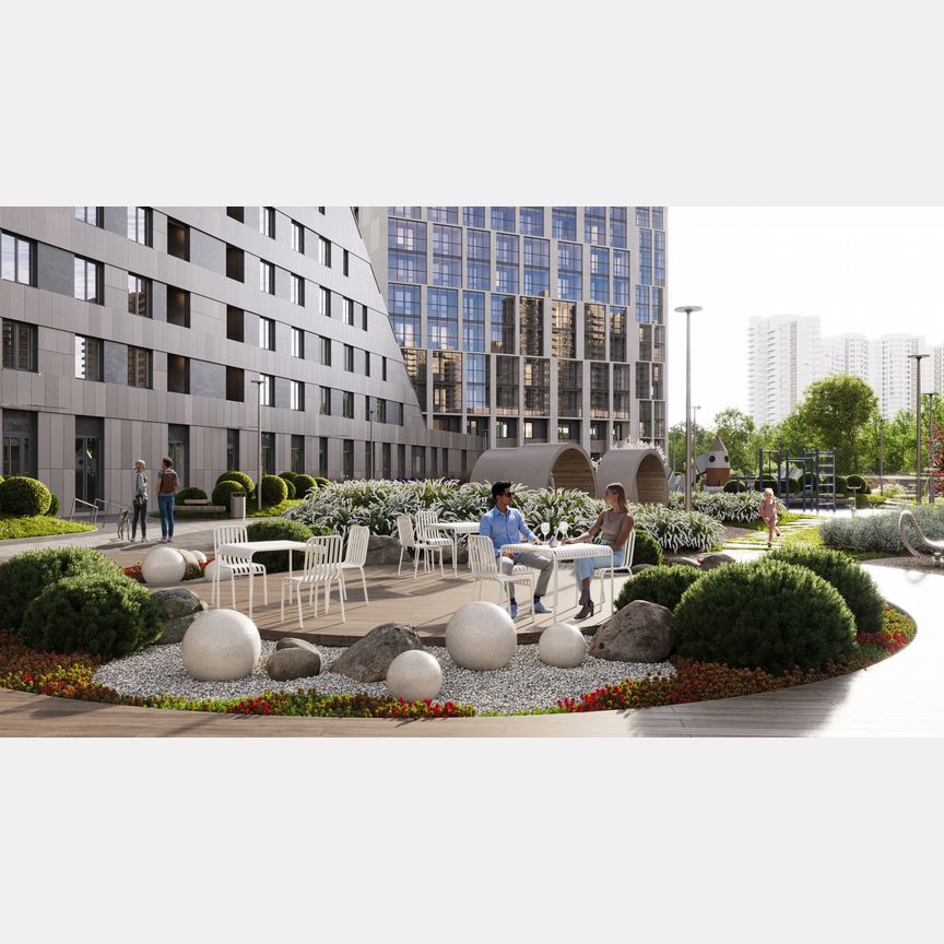 1-к. квартира, 36 м², 18/25 эт.