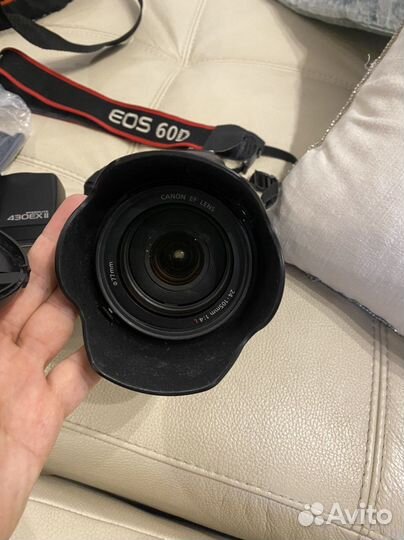 Зеркальный фотоаппарат canon 60d, 24-105, 430