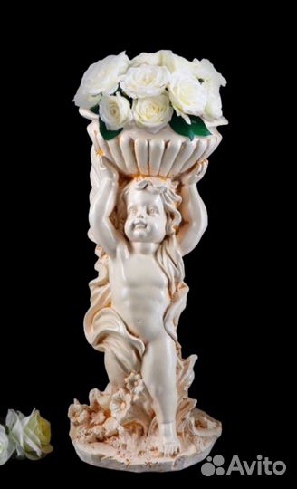 Ангел подставка для кашпо 52 см