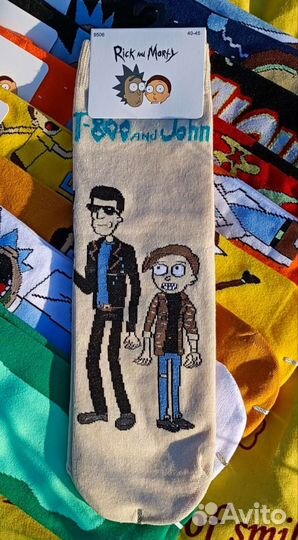 Носки мужские Рик и Морти