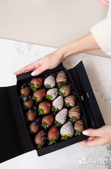 Клубника в шоколаде набор